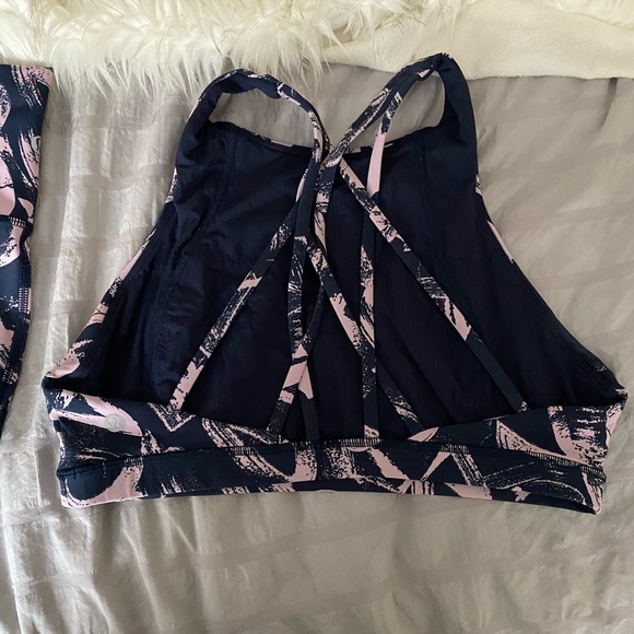 Lululemon Graffiti Pop Wunder Under Sports Bra Set - Picture 3 of 3